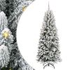 vidaXL &Aacute;rvore de Natal Artificial Branco 150 cm