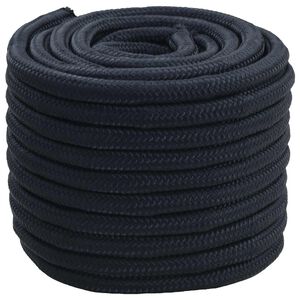 vidaXL Corda de Barco 2 mm 50 m Azul Royal Poli&eacute;ster