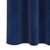 vidaXL Cortinas opacas 2 pcs Azul Escuro 140 x 140 cm Veludo