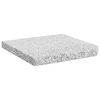 vidaXL Base em granito para guarda-sol 25 kg quadrado cinzento