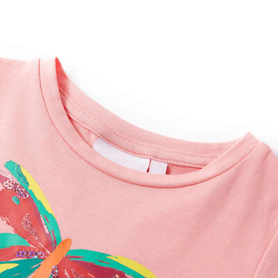 T-shirt de criança rosa 92