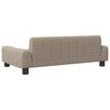 vidaXL Cama para c&atilde;es 90x53x30 cm couro artificial cappuccino