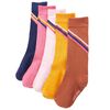 Meias para crian&ccedil;a 5 pares UE 26-29