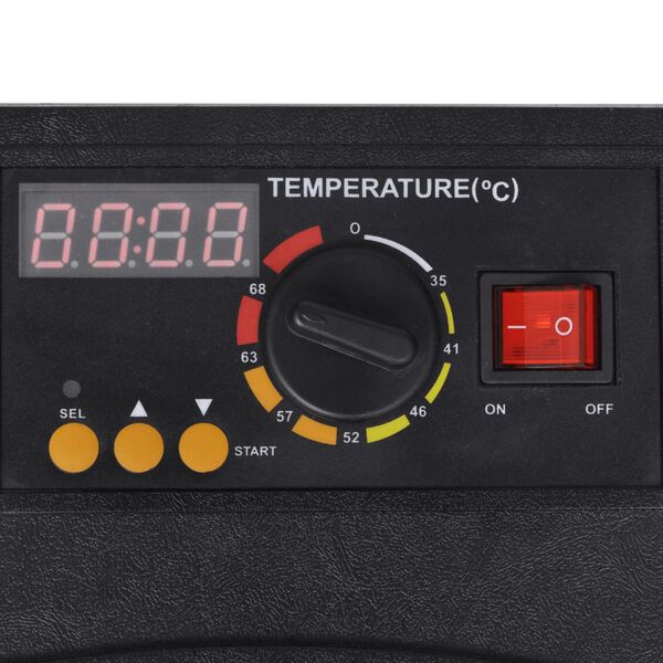 Desidratador de alimentos com 10 bandejas (quadrado)