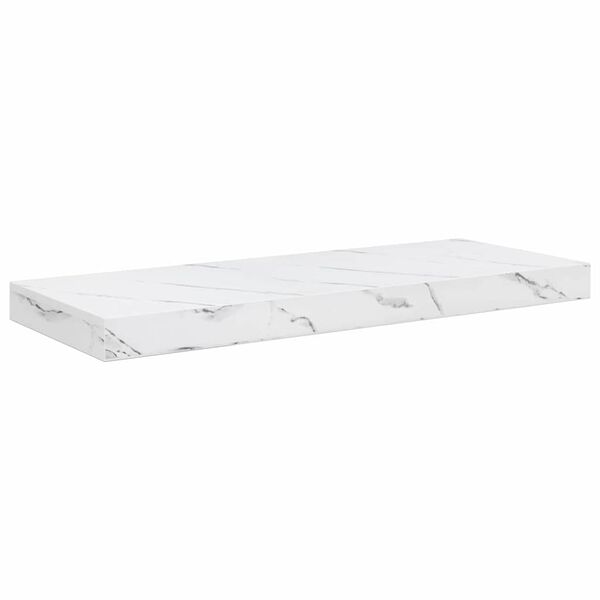 vidaXL Prateleira de Parede M&aacute;rmore Branco 50 x 23 x 4 cm