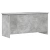 vidaXL Ba&uacute; de Armazenamento Cinzento Cimento 100 x 40 x 50 cm