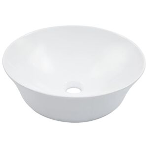 vidaXL Lavat&oacute;rio 41x12,5 cm cer&acirc;mica branco