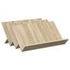 vidaXL Estante de Revistas Carvalho Sonoma 65 x 53 x 28,5 cm