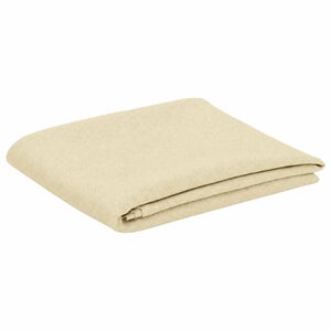 vidaXL Toalha de Mesa Quadrado Branco Creme 90 x 90 cm