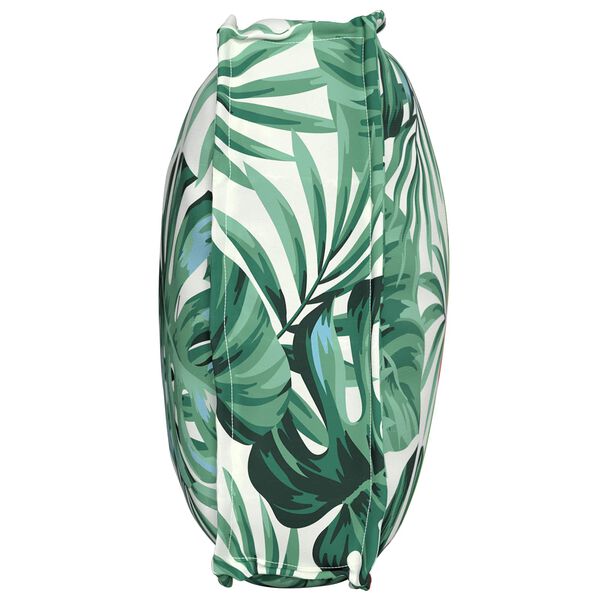 vidaXL Almofada de palete para encosto Floral Padrão de folhas