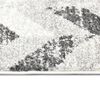 vidaXL Tapete 120x170 cm PP cinzento e branco