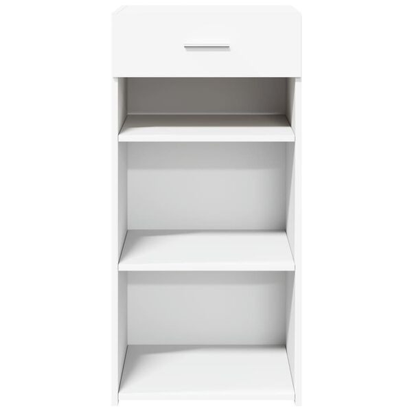 vidaXL Aparador 45x42,5x93 cm derivados de madeira branco