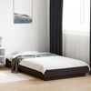 vidaXL Estrutura cama c/ luzes LED 75x190cm derivados de madeira preto