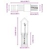 vidaXL Conjunto de brincar para exterior madeira de douglas maci&ccedil;a
