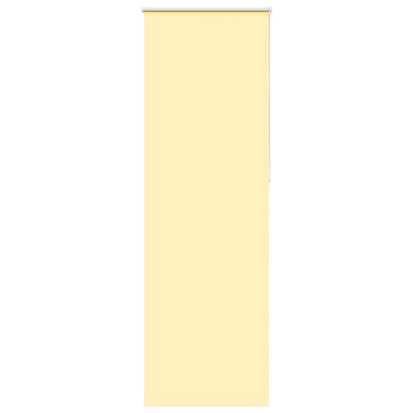 vidaXL Persiana de enrolar 75x210 cm largura tecido 70,7 cm poli&eacute;ster