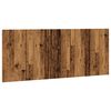 vidaXL Cabeceira cama 200x1,5x80 cm derivados madeira madeira velha