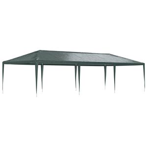vidaXL Tenda para festas 4x9 m 90 g/m&sup2; verde