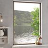 vidaXL Tela anti-insetos para janelas 90x120 cm castanho
