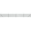 vidaXL Cerca de arame com flange 1x10 m verde