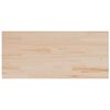 vidaXL Tampo de mesa retangular 90x40x2,5 cm pinho maci&ccedil;o