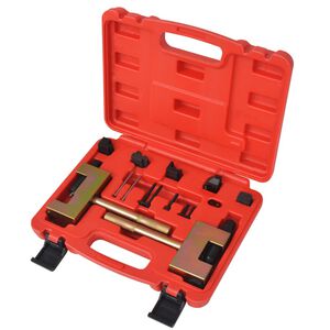 vidaXL Kit de ferramentas rebitagem de corrente para Mercedes