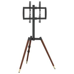 vidaXL Suporte trip&eacute; p/ TV ecr&atilde;s de 37-65" Max VESA 400x400 mm 40kg