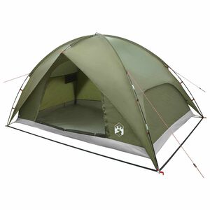 vidaXL Tenda de Camping com Capa de Chuva Imperme&aacute;vel 4 pessoa