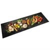 vidaXL Tapete de cozinha lav&aacute;vel 60x180 cm veludo padr&atilde;o especiarias