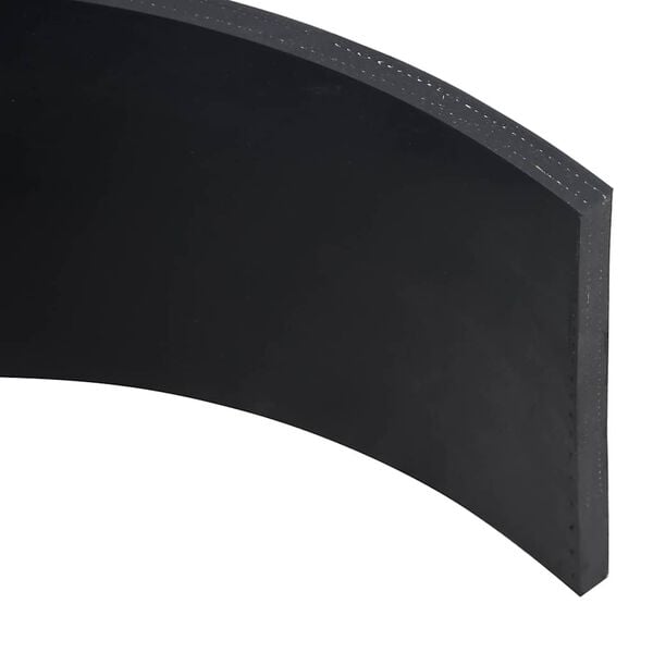 vidaXL Borda de borracha para limpa-neves 250x15x1 cm preto
