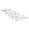 vidaXL Almofada para Espregui&ccedil;adeira Solar Branco e verde
