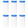 vidaXL Filme de m&aacute;scara com fita adesiva 6 unid. Transparente e Azul