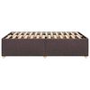 vidaXL Estrutura de cama sem colch&atilde;o 120x190cm castanho escuro