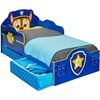 Paw Patrol Cama de criança com gavetas 145x68x77 cm azul WORL268007