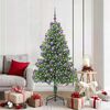 vidaXL &Aacute;rvore de Natal com 300 LEDs com suporte Verde 180 cm PVC