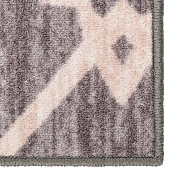 vidaXL Tapete/passadeira 80x150 cm castanho