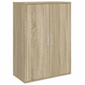 vidaXL Aparador 60x31x84 cm derivados de madeira carvalho sonoma