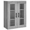 vidaXL Arm&aacute;rio de parede 69,5x34x90 cm cinzento sonoma