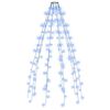 vidaXL Cord&atilde;o de luzes &aacute;rvore de Natal 150 luzes LED 150 cm azul