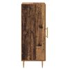 vidaXL Buffet Madeira antiga 34 x 34,5 x 90 cm Madeira processada