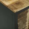 vidaXL Buffet Castanho 70 x 35 x 70 cm Madeira de mangueira maciça