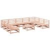 vidaXL 10 pcs conjunto sof&aacute;s jardim madeira abeto-de-douglas