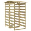 vidaXL P&eacute;rgolas com telhados 2 pcs pinho impregnado 100x90x200 cm