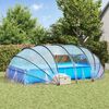 vidaXL Tenda de Piscina Domo Transparente 640 x 432 x 205 cm PVC