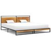 vidaXL Estrutura de cama metal 200x200 cm