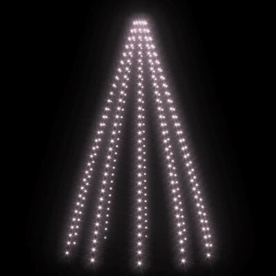 vidaXL Cordão de luzes para árvore de Natal 300 luzes LED 300 cm