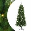 vidaXL &Aacute;rvore de Natal com 300 LEDs com suporte Verde 240 cm PE