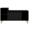 vidaXL Gabinete para TV Carvalho Preto 100 x 35 x 55 cm