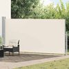 vidaXL Toldo lateral retr&aacute;til 160 x 500 cm cor creme