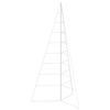vidaXL &Aacute;rvore de Natal de metal KUOPIO 180 cm A&ccedil;o Branco