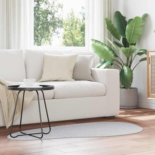 vidaXL Tapete HUARTE Cinzeto 80 x 150 cm Poli&eacute;ster